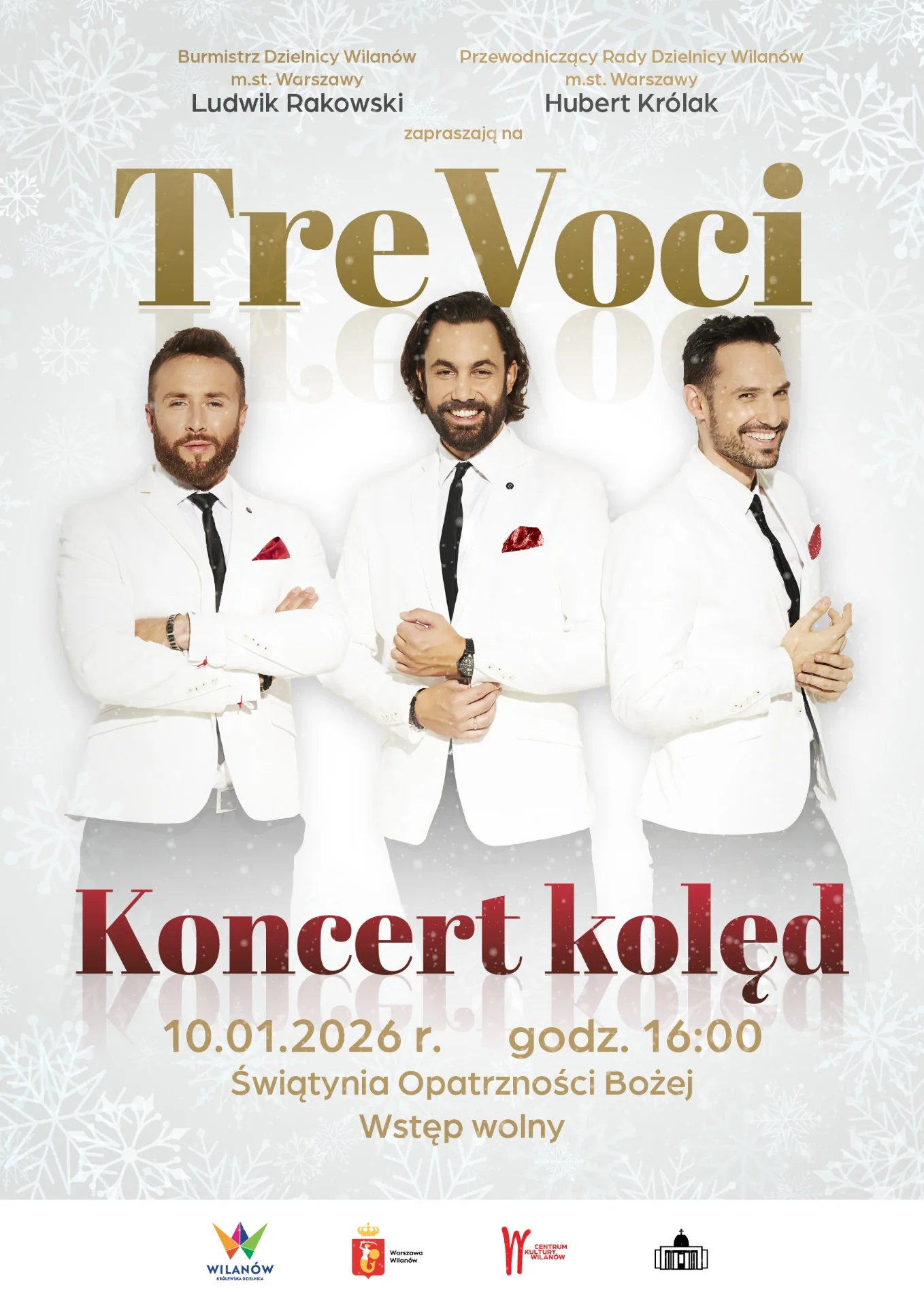Wilanów gra na trzy głosy – koncert Tre Voci - zdjecie 1